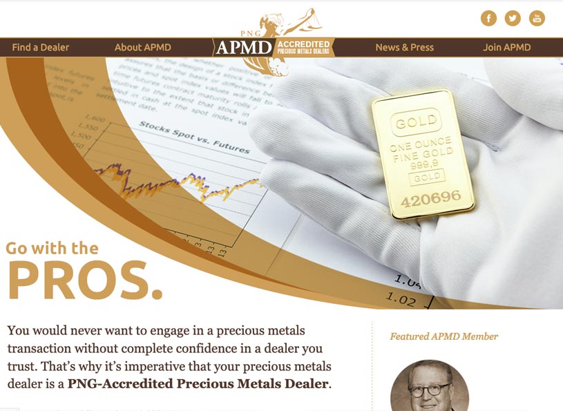 Accredited Precious Metals Dealer (APMD)
