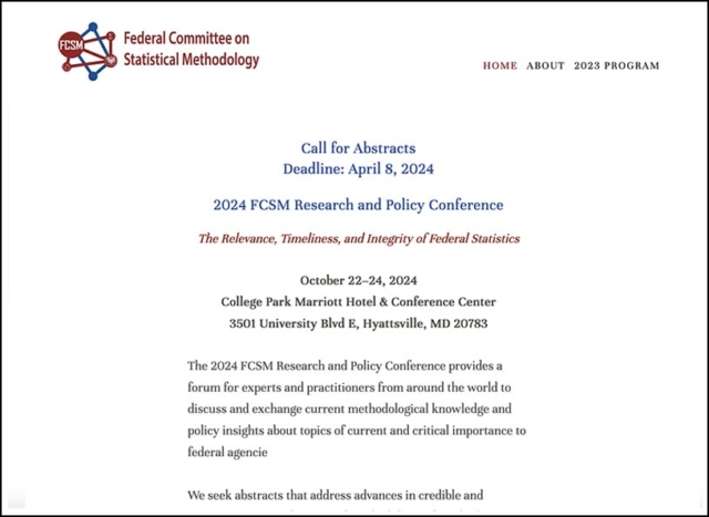 Federal Committee on Statistical Methology